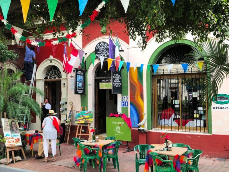 Hotel Machado Plazuela Machado Things to do in Mazatlan photo by Helen Earley