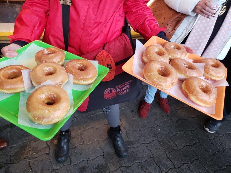 Arrêt du circuit gastronomique de Vancouver, Lee's Donuts - Photo Sabrina Pirillo