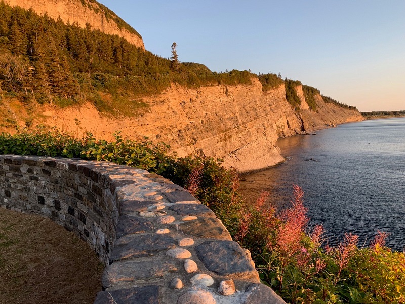 Le parc national Forillon était connu comme « là où finit la terre » par les peuples Mi'qmaq. Photo Carol Patterson