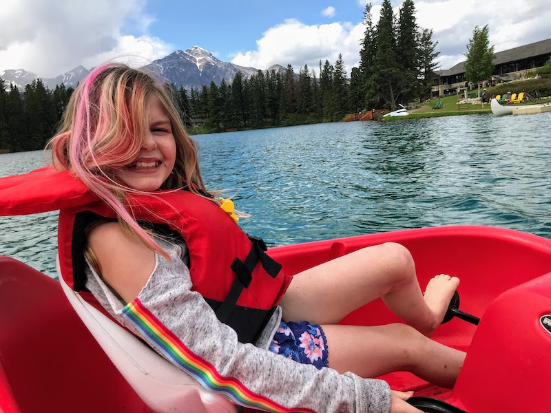 Jasper Park Lodge Pedal Boat