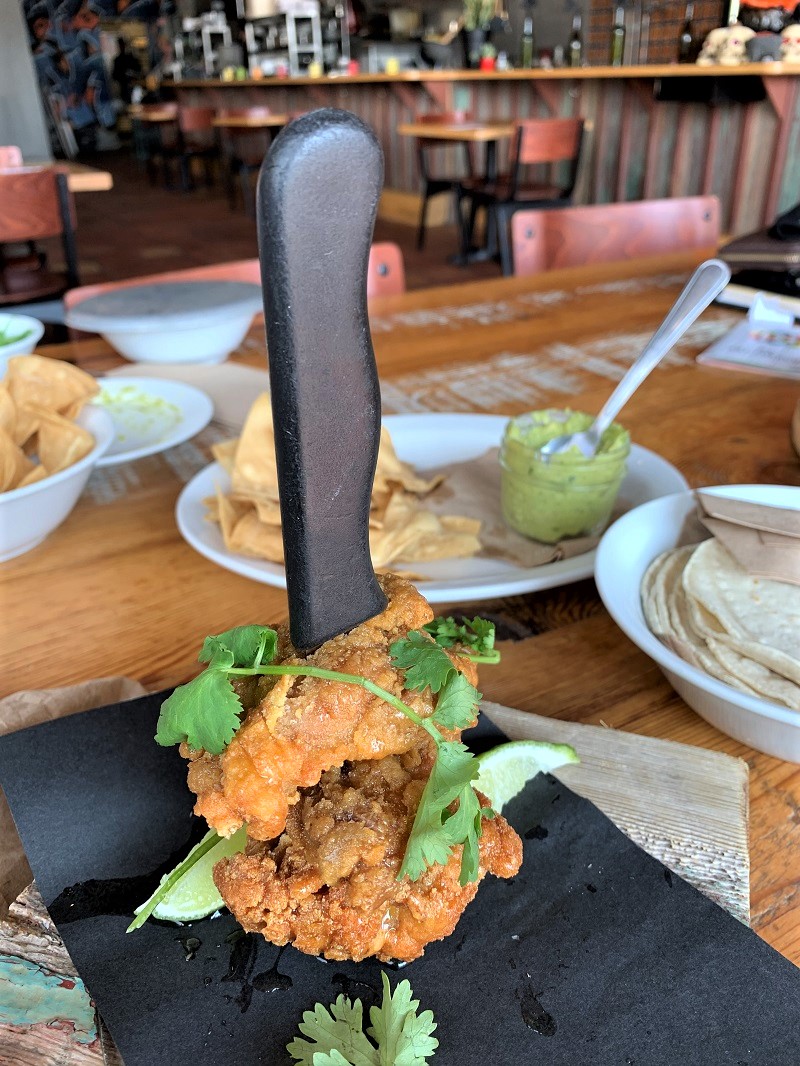 Gluten free fried chicken, Taco Farm - Photo Melody Wren