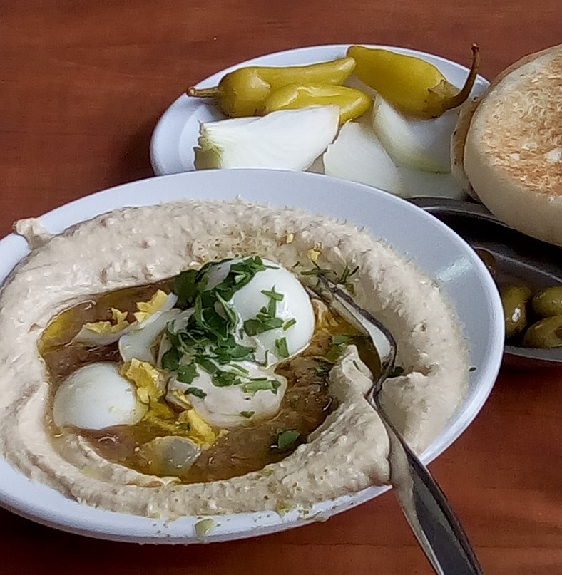 Israël Cookalong Choumous et œufs Crédit Miriam Kresh