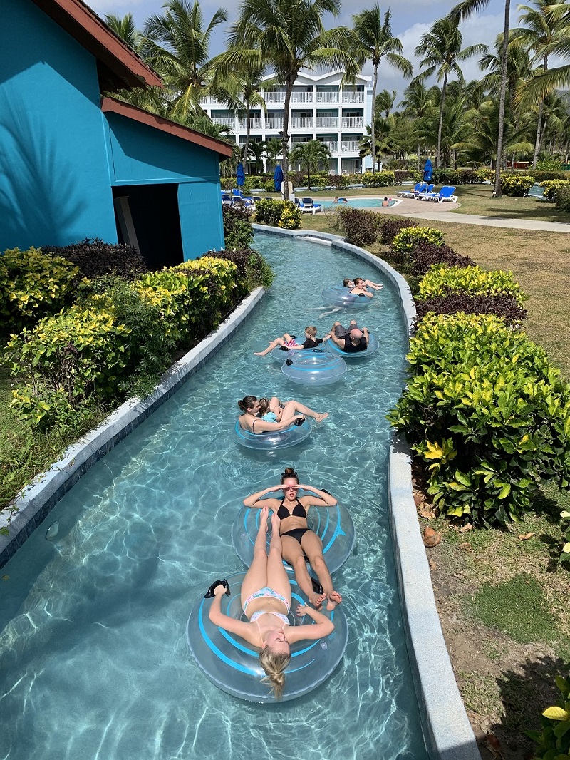 a lazy river St Lucia Photo Melody Wren