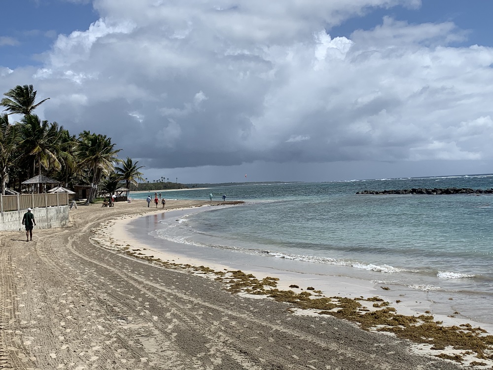 е. Пляж Сент-Люсия Фото Мелоди Рен