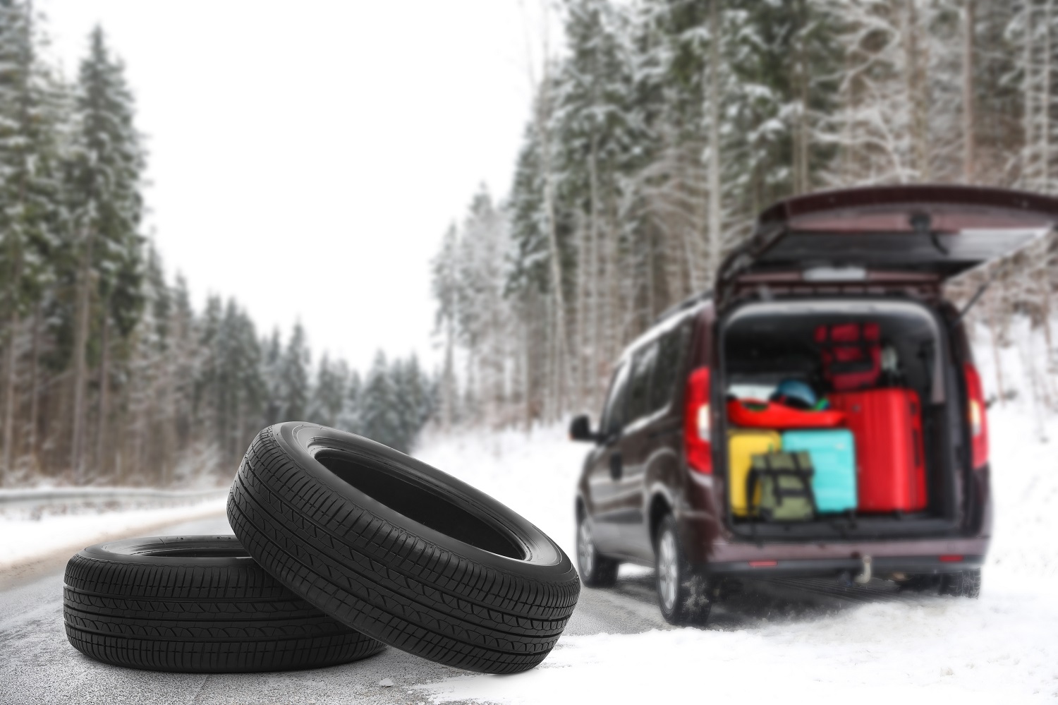 Stay Safe on Winter Roads - winter tires