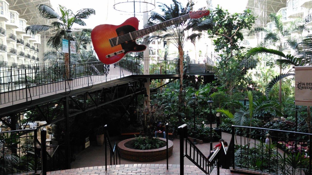Lobby do Opryland Resort em Nashville Tennessee - Foto Stephen Johnson