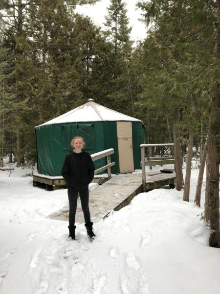 Ontario Cottages - Parks Canada Yurt no Macgregor Point Provincial Park - Crédito da foto Jennifer Merrick