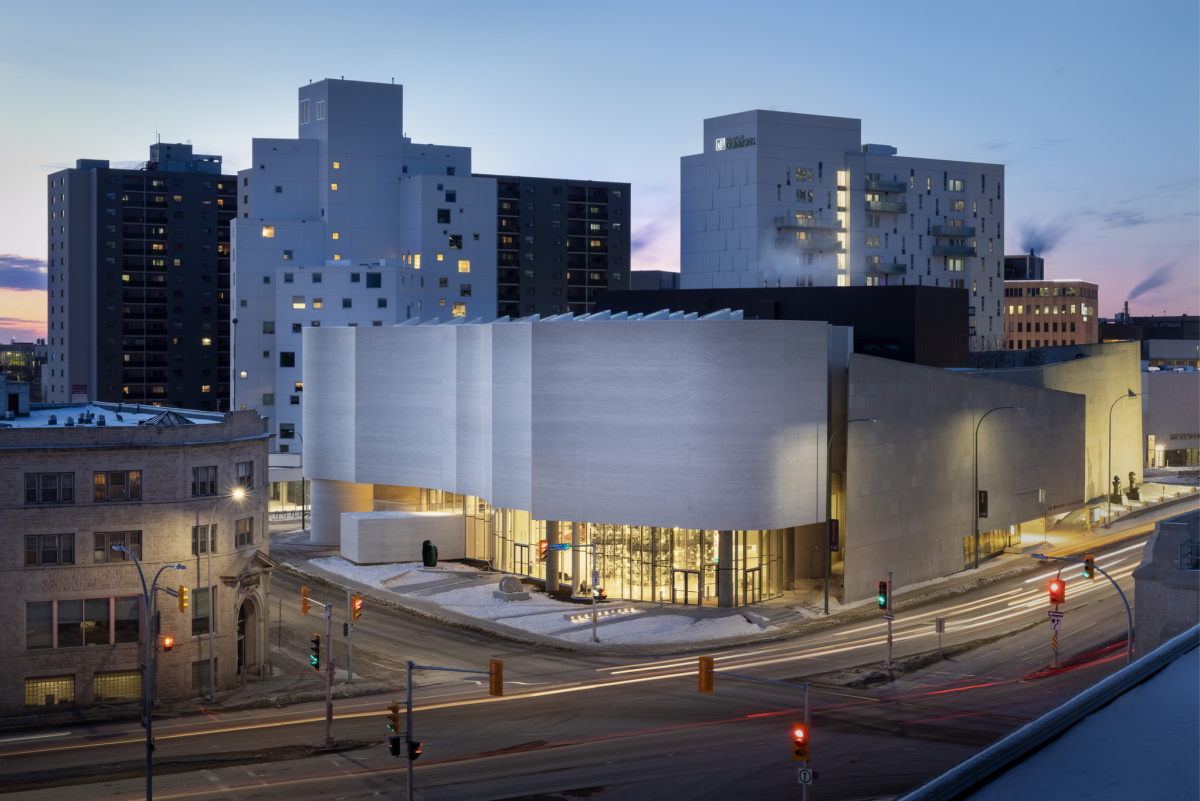 Qaumajuq, the Inuit art centre at the Winnipeg Art Gallery