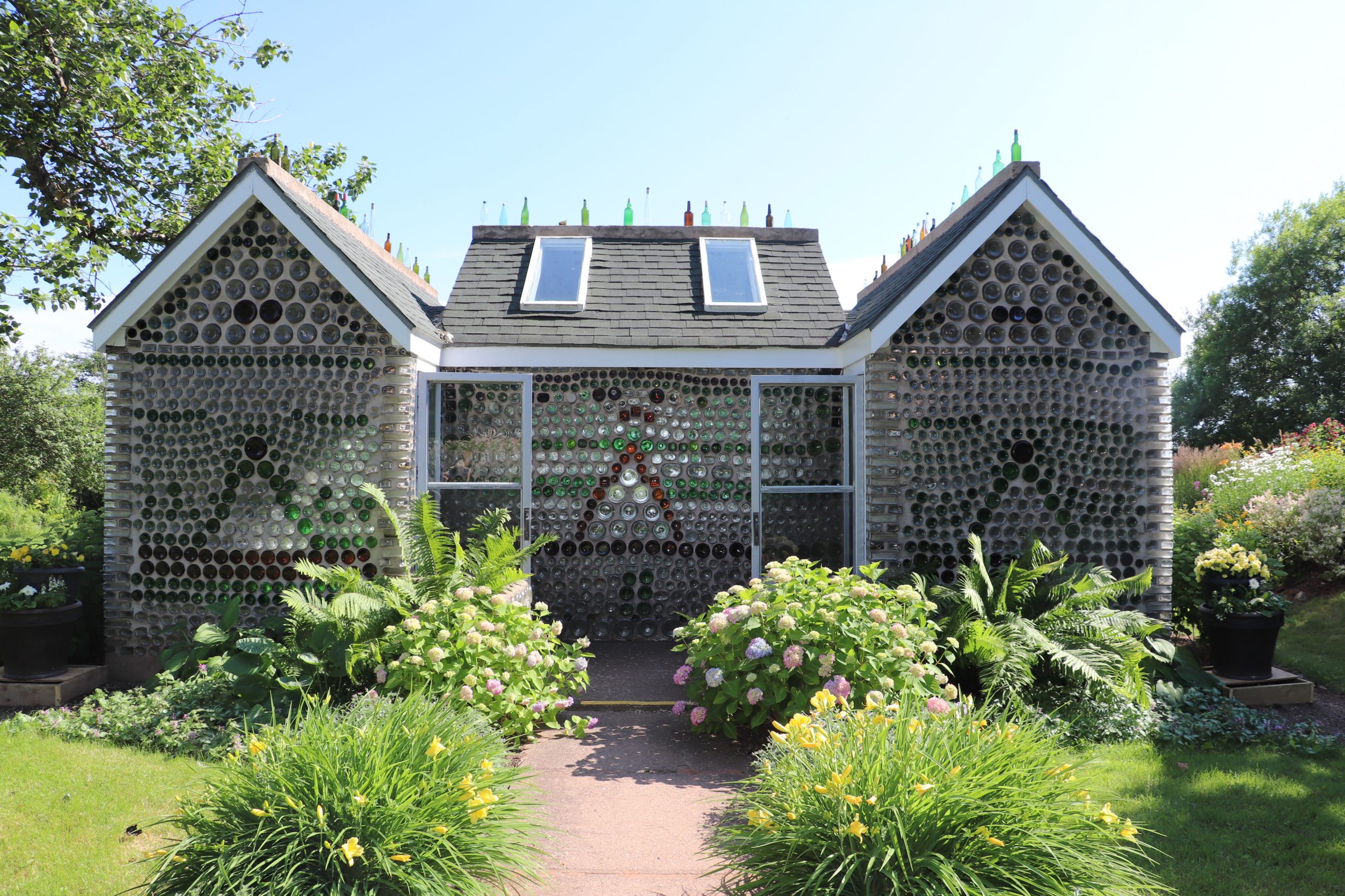 Flaschenhäuser Cape Egmont, Prince Edward Island