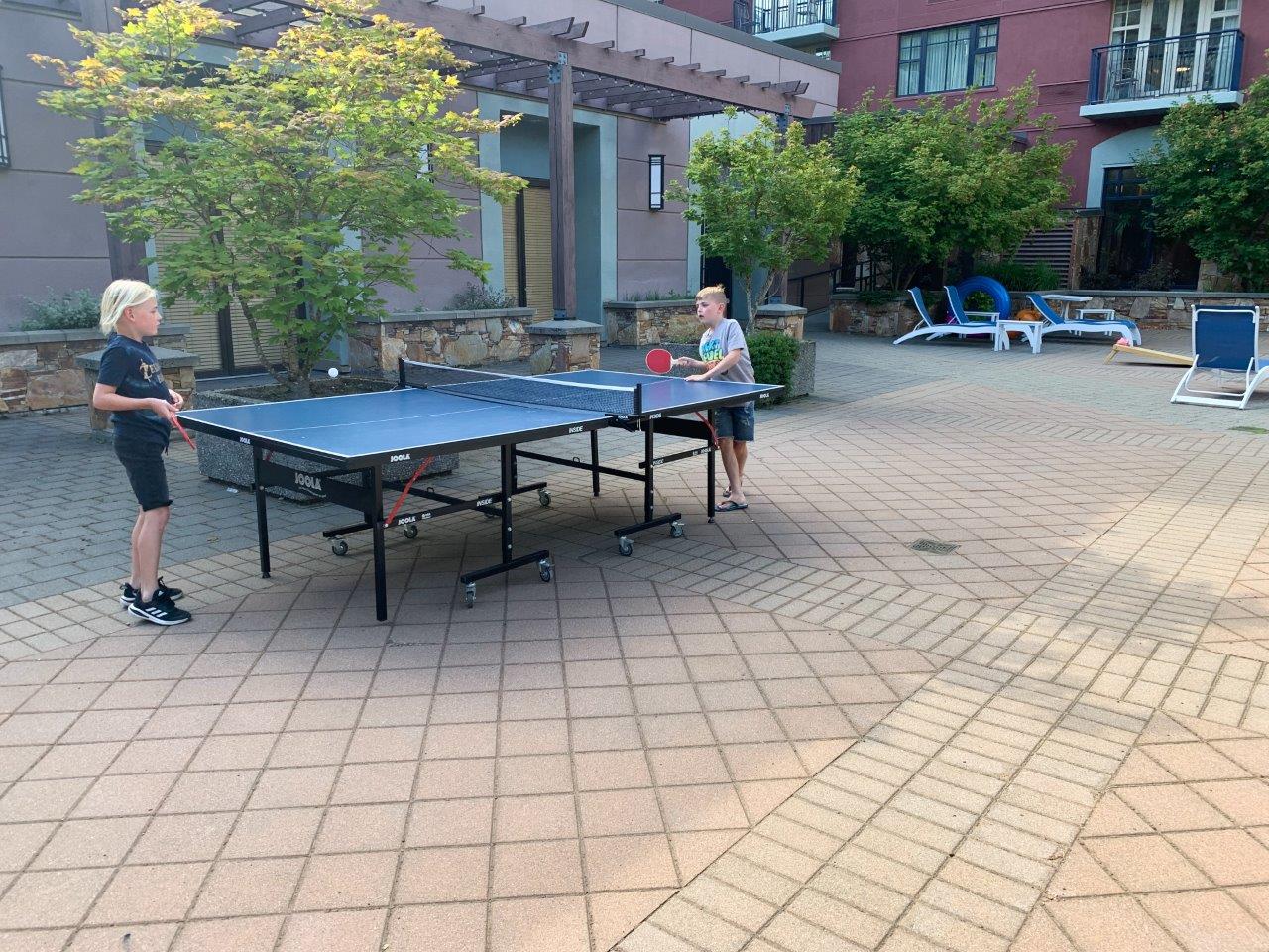 Ping Pong no Hilton - Foto Codi Darnell