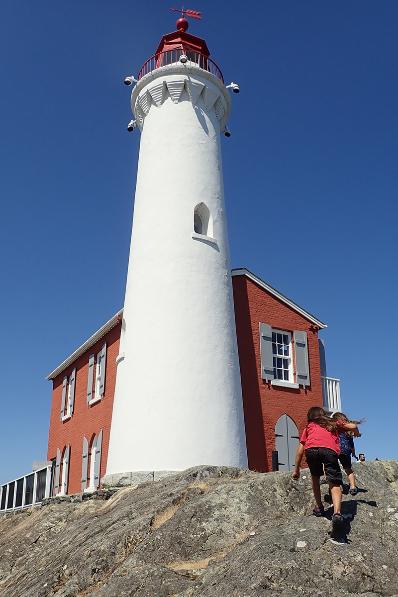 Choses à faire à Victoria - Photo du phare de Fisgard Annie Smith