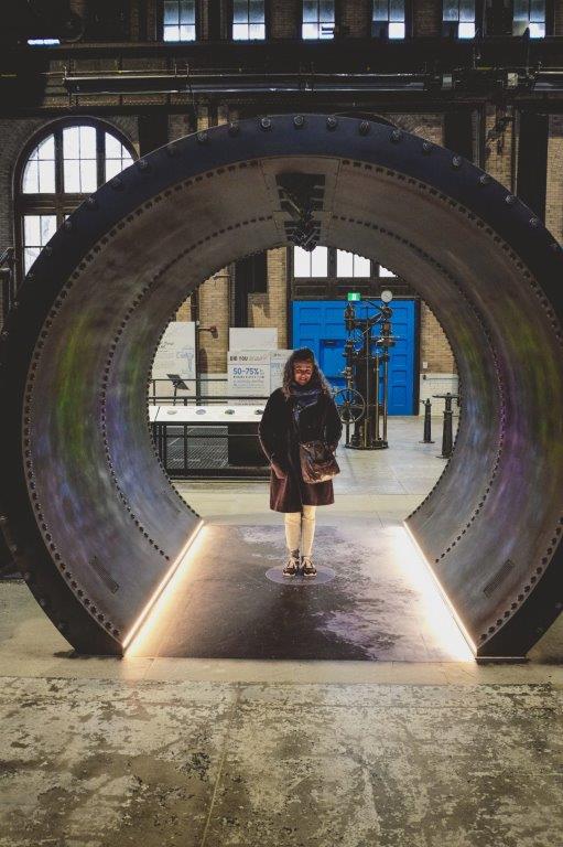 Niagara Falls - Diana at Niagara Power Station - Credit Blue Motel Room Photography