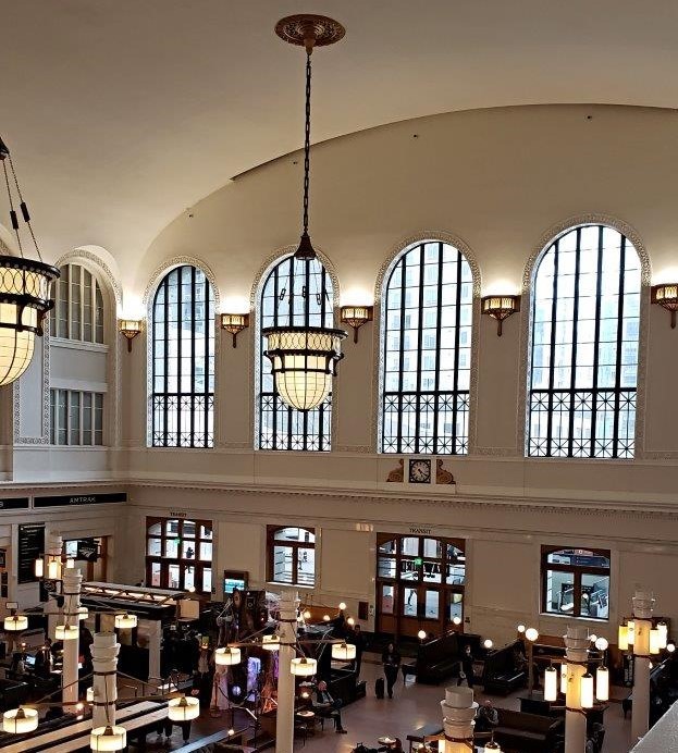 Die große Halle der Union Station in Denver – Foto Debra Smith