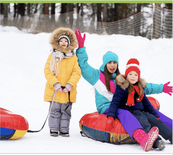 Best snow tubing hills in Canada